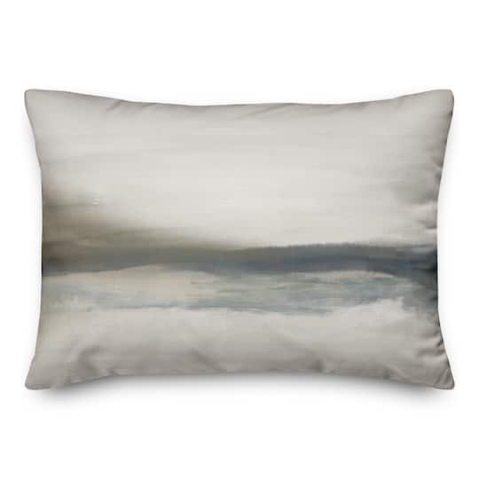 Cloudy Abstract Indoor/Outdoor Pillow
